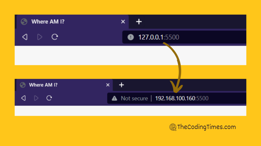 127.0.0.1 to local IP configuration for live-server extension on vs code